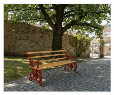 Motifli Döküm Bank, Köpek Başlı Kırmızı