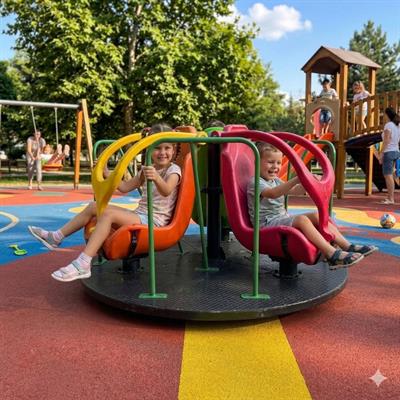 Specially Designed Accessible / Barrier-Free Carousel