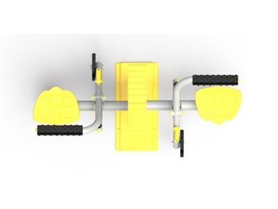 Weight & Massage Trainer PF-06 – Outdoor Back and Core Relief Equipment