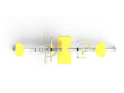 Bike & Stretch Trainer PF-07 – Dual Outdoor Fitness Equipment