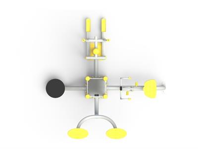 4-in-1 Fitness Station PF-12 – Outdoor Multi-Exercise Equipment