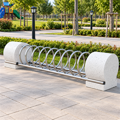 SLR-180 Beton Ayaklı Spiral Bisiklet Park Yeri