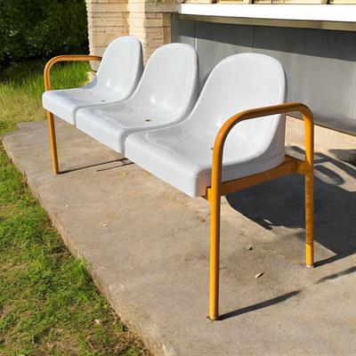 Stadyum Koltuğu 3lü, Bekleme Yeri, Oturma Koltuğu Arkalıklı Bank