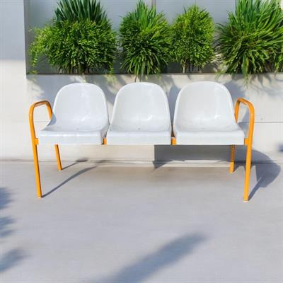 Stadyum Koltuğu 3lü, Bekleme Yeri, Oturma Koltuğu Arkalıklı Bank