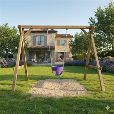 Sumo Baby Swing Seat with Chain – Plastic Infant Swing