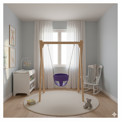 Sumo Baby Swing Seat with Chain – Plastic Infant Swing