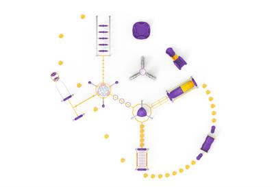 Çocuk Oyun Parkuru 10x8m, Survivor Seri Oyun Parkları