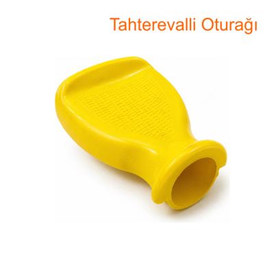 Tahteravalli Oturağı Plastik – 89 mm – Kaymaz Yüzey – Darbe Emici Kauçuk Stoperli 