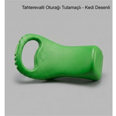 Tahterevalli Oturağı Kedi Desenli Tutamaçlı 89mm, Tahterevalli Yedek Parçası