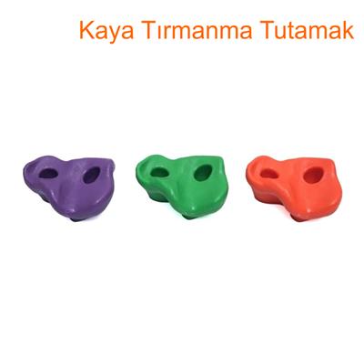 Tırmanma Duvarı Tutamağı 10lu Set | Plastik Tırmanma Taşı | Duvar Tırmanma Aparatı