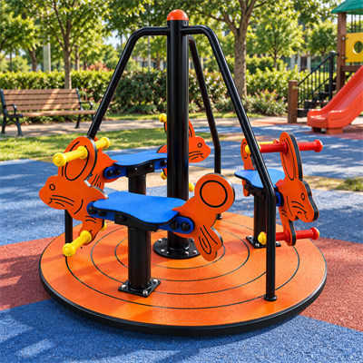 Üç Figürlü HDPE Dönence DNC-1002 | Çocuk Oyun Elemanı