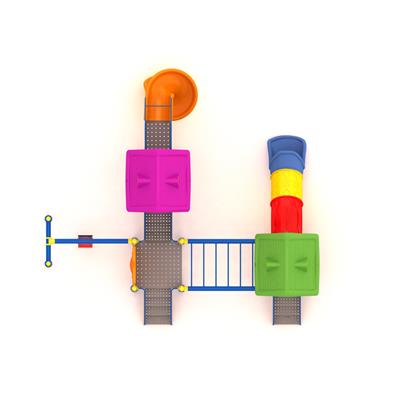 3 Kuleli • 2 Kaydıraklı Çocuk Oyun Grubu – ENJ‑03‑07