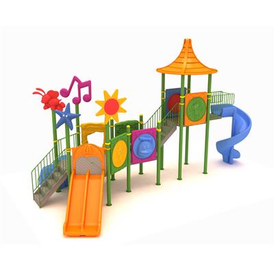 Çocuk Oyun Parkı, Üç Kuleli, Üç Kaydıraklı 8x5m