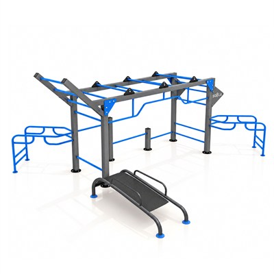 Workout Fitness İstasyonu 490x650cm Kullanıcı Kapasitesi 14 Kişi