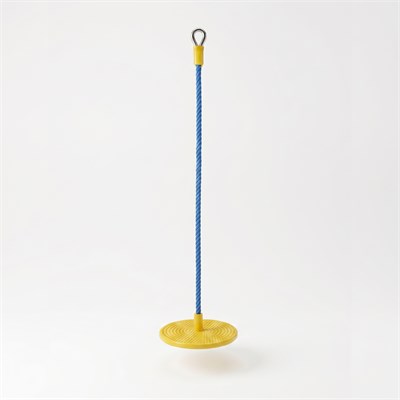 Zip Line Dikey Halatı (Çelik) ve Yuvarlak Oturağı - 150 cm