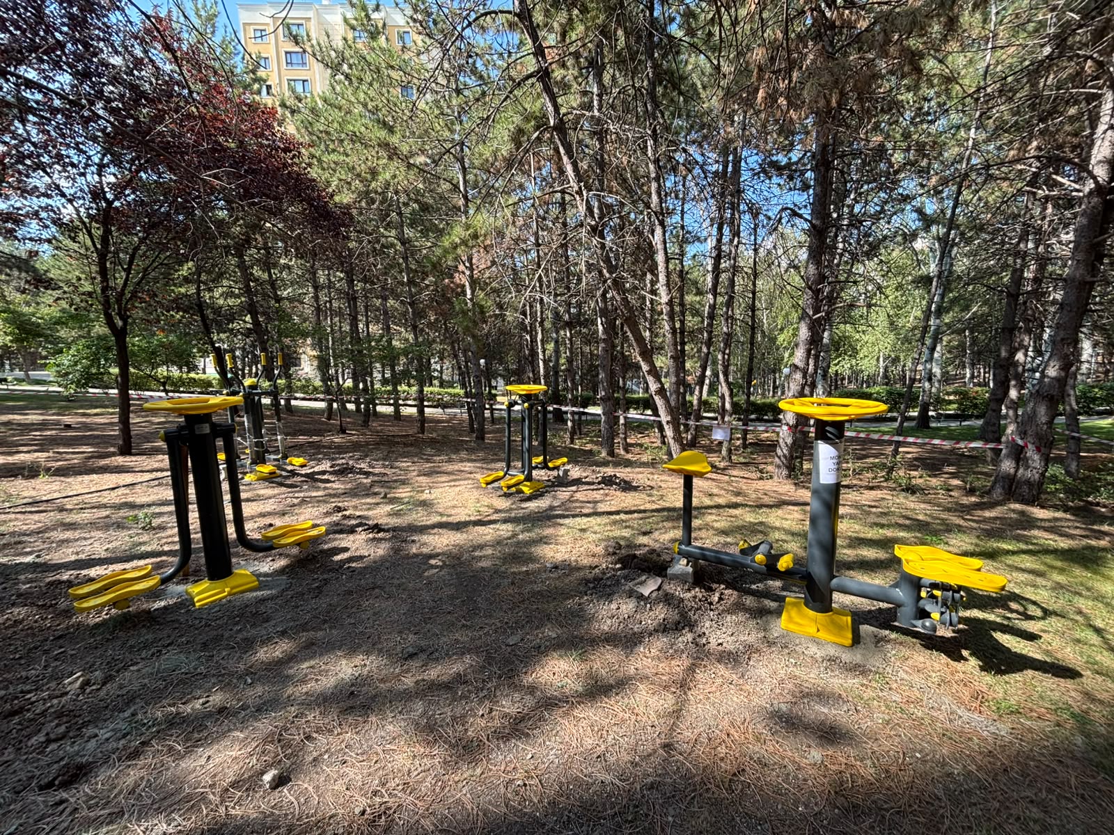 Bilkent 2 Park Sitesi | Ankara Dış Mekan Fitness Aletleri Kurulumu