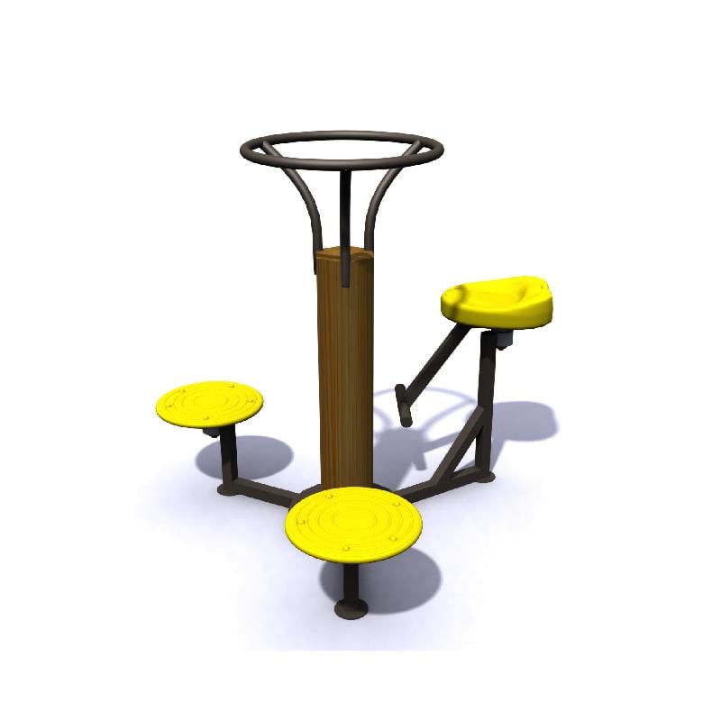  Ahşap Fitness Aletleri, Bel Esnetme Aleti 