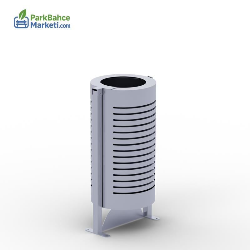  Dış Mekan / İç Mekan Metal Çöp Kovası