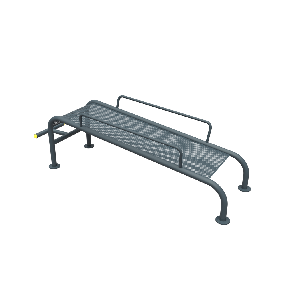 Sit-Up & Push-Up Bench PF-10B – Outdoor Core Trainer