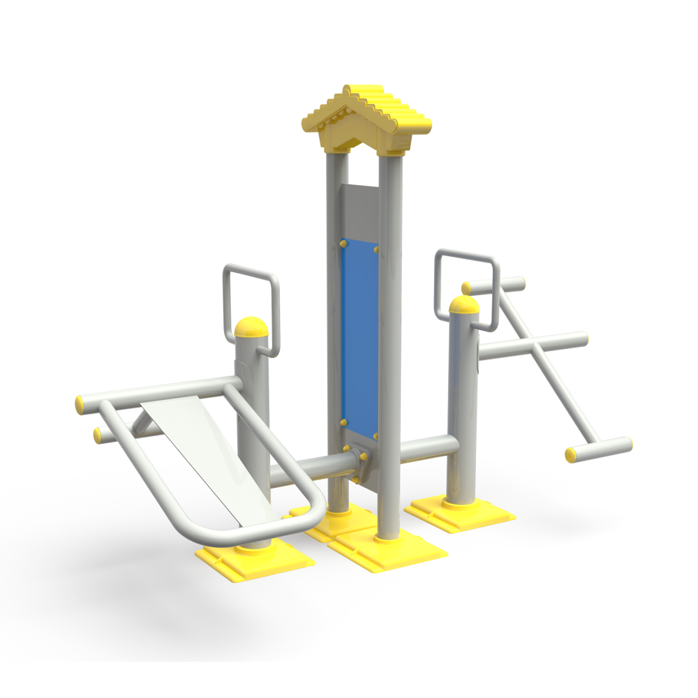 Dual Sit-Up & Push-Up Station PF-10 – Outdoor Core & Upper Body Trainer