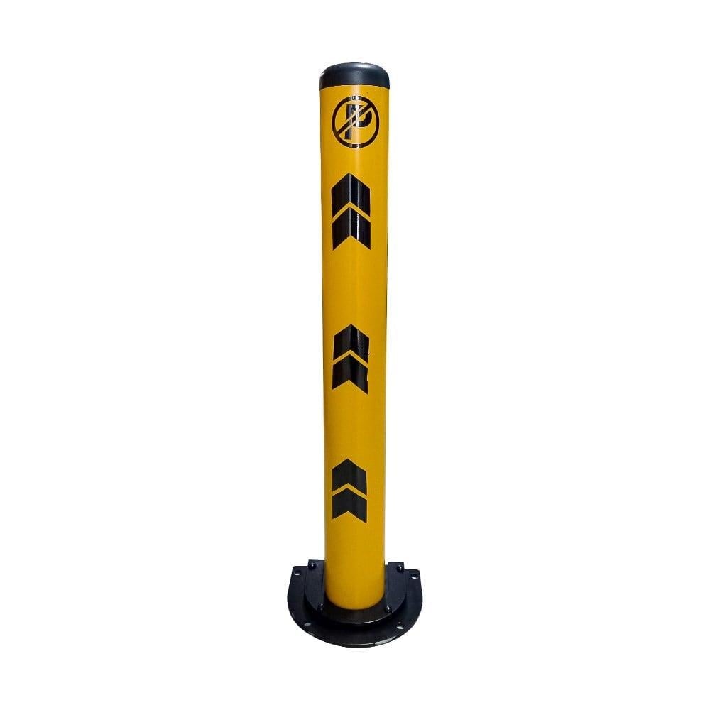 Heavy-Duty Lockable Parking Barrier – Impact-Resistant Bollard with Top-Lock System