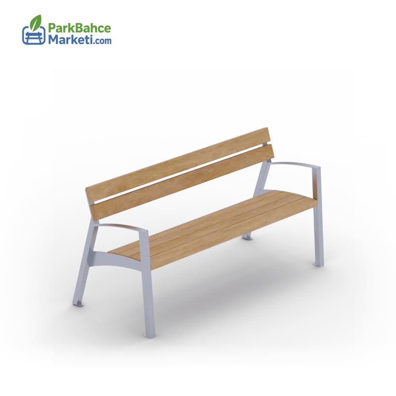 Çift Sırt Latalı Minimal Kolçaklı İroko Bank