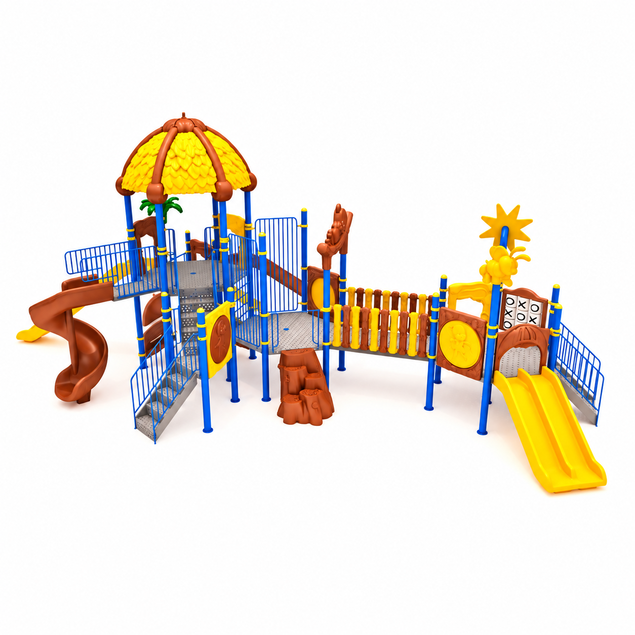 Çocuk Oyun Parkı 7mx11.8m Mega Boy