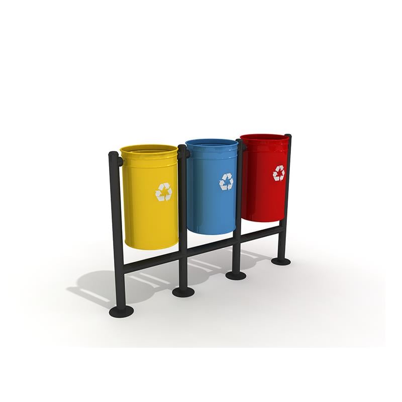 Dış Mekan Geri Dönüşüm Atık Ünitesi