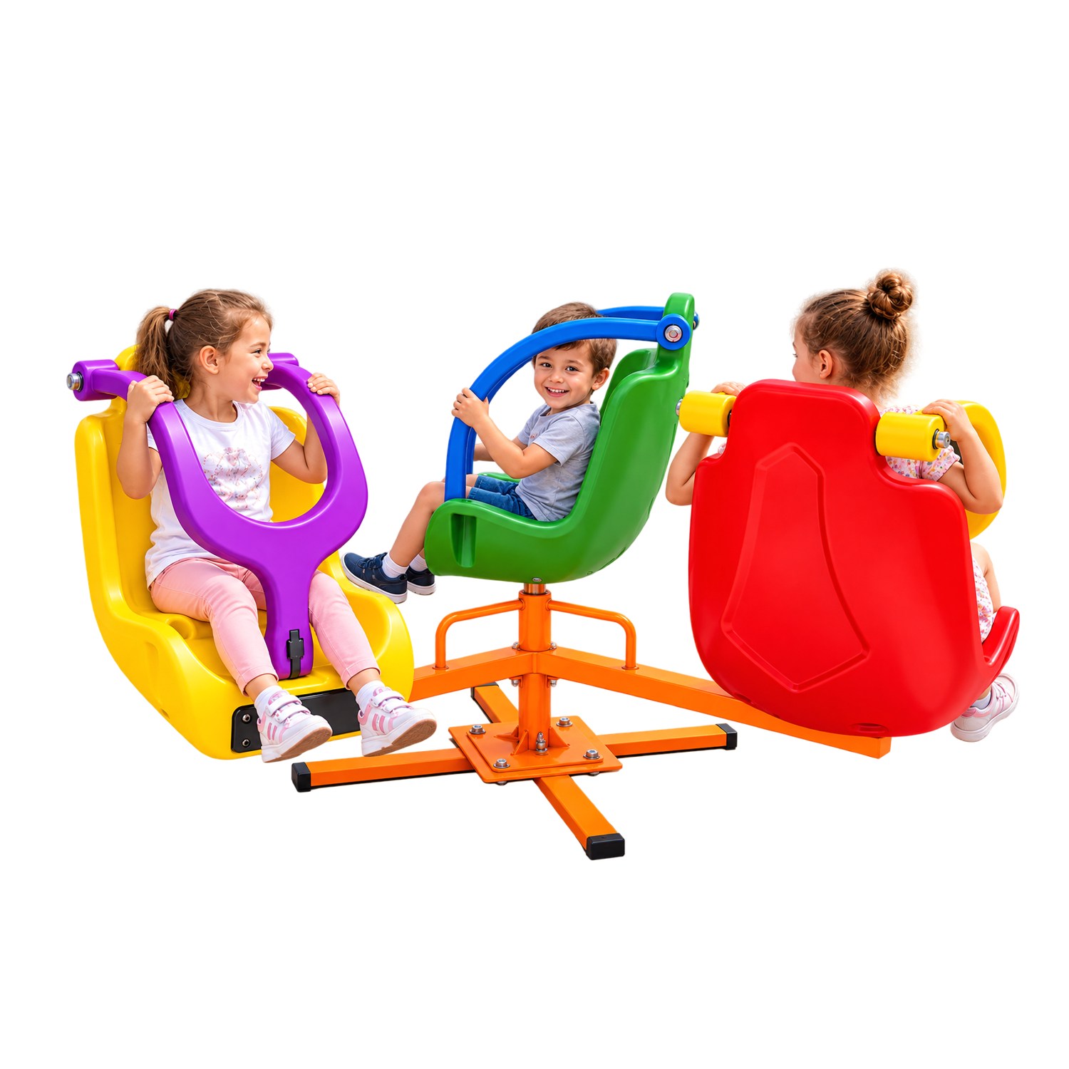 Inclusive 3-Seat Carousel – Model DP-50EN