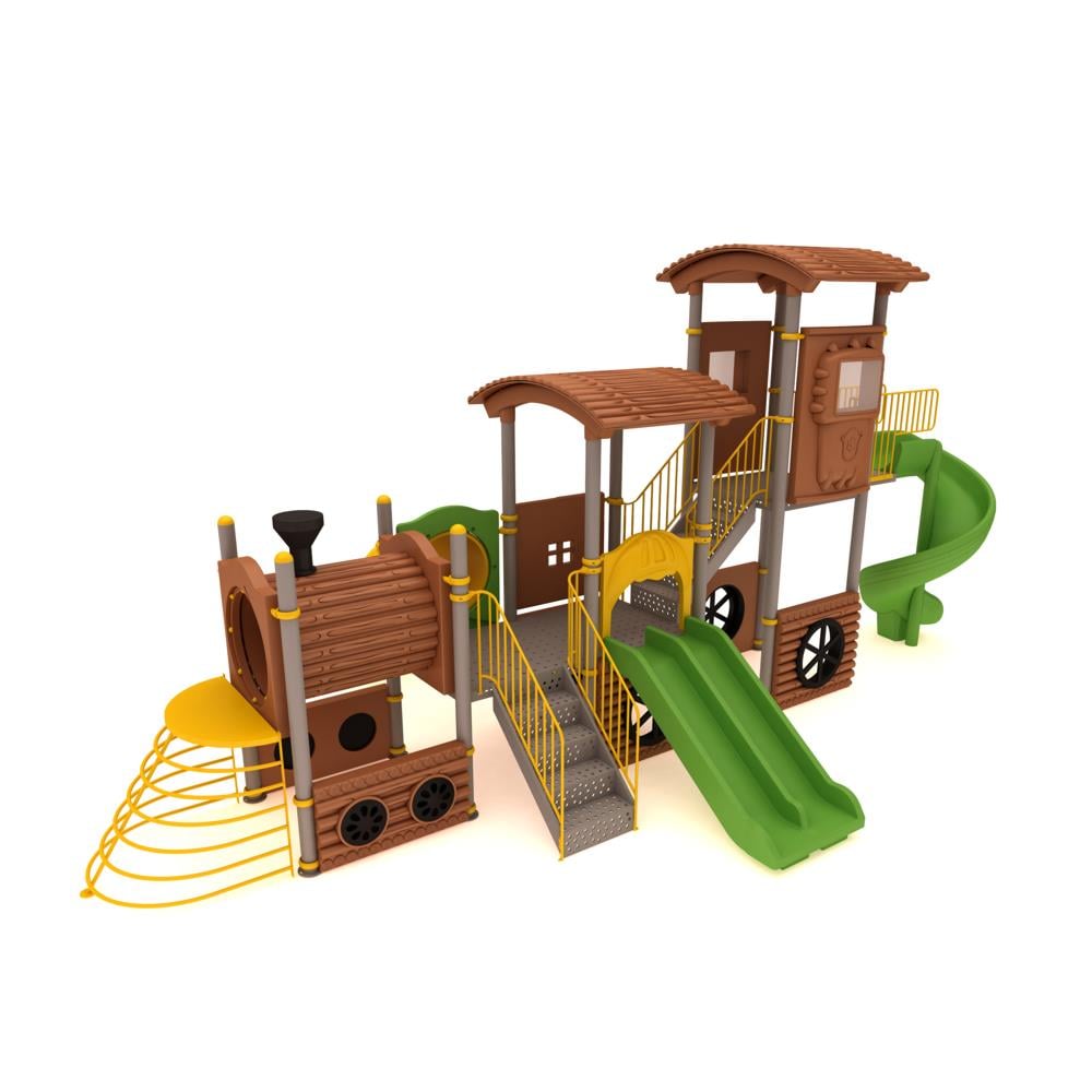Train Themed Outdoor Playground – TRN02