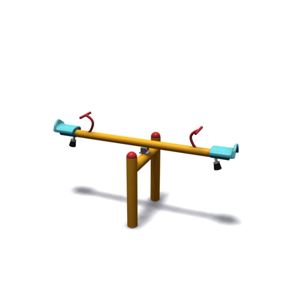 Two-Seater Metal Seesaw – Classic Park Model