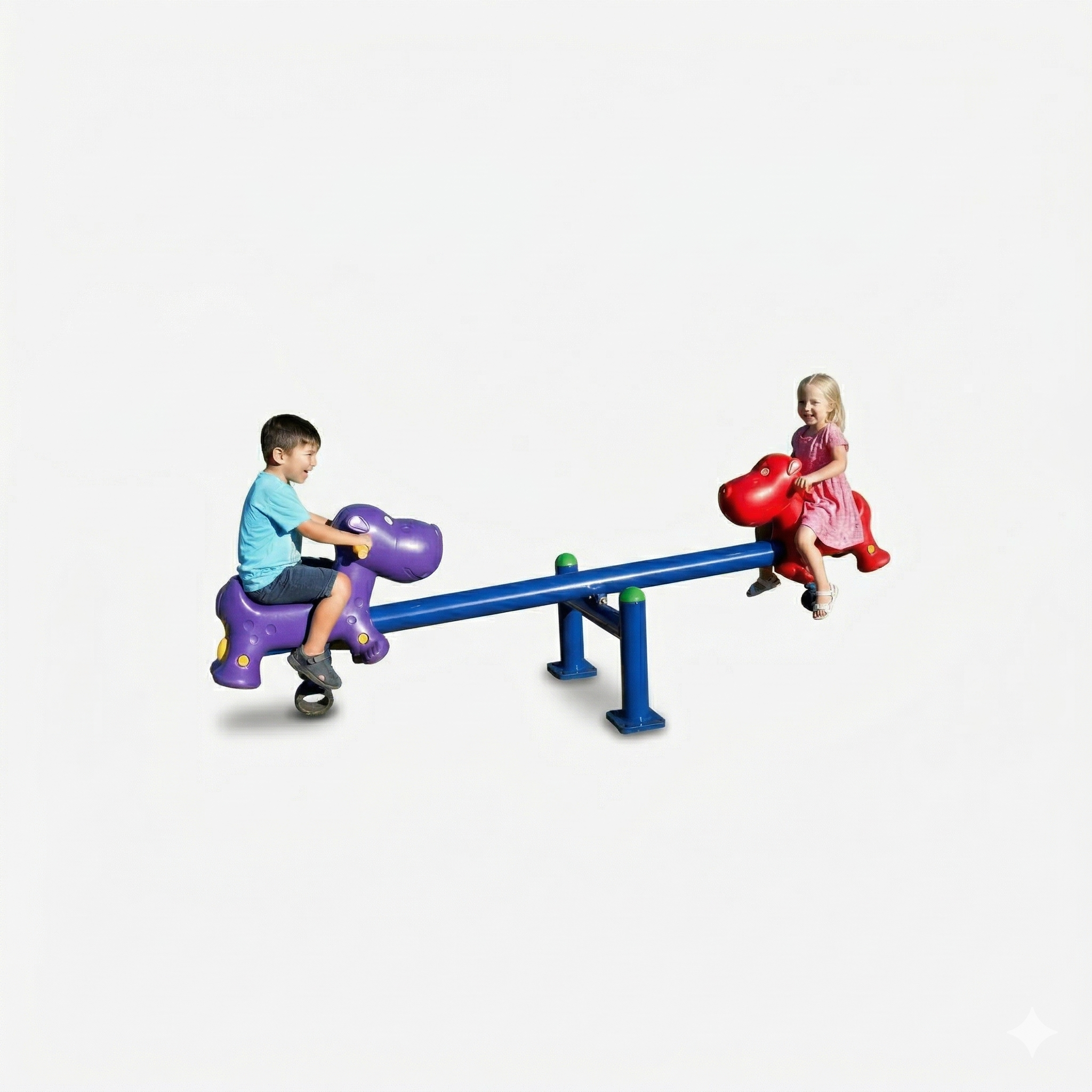 Two Seater Seesaw with Dog Figure – MTH02-KPK