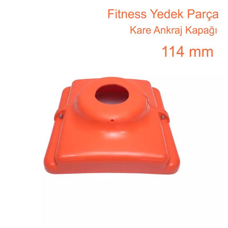 Kare Ankraj Kapağı (Ø114-Ø140-Ø168) Fitness Yedek Parça