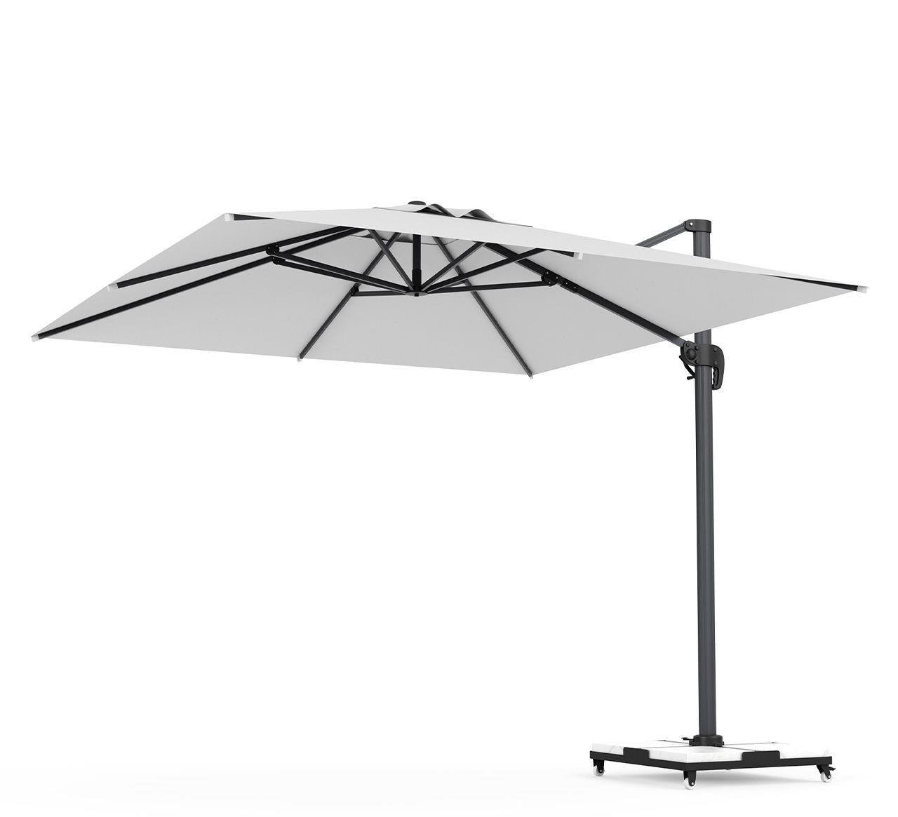 Crank and Easy-Push Umbrella – 300x300 cm Square Design