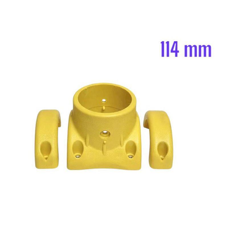Swallow-Type Pipe Clamp – Swing Connection Part for Ø89–Ø114 mm Tubes