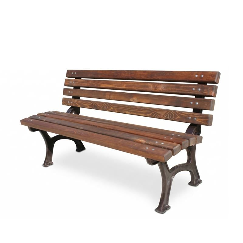 Orthopedic Cast Aluminum Park Bench 