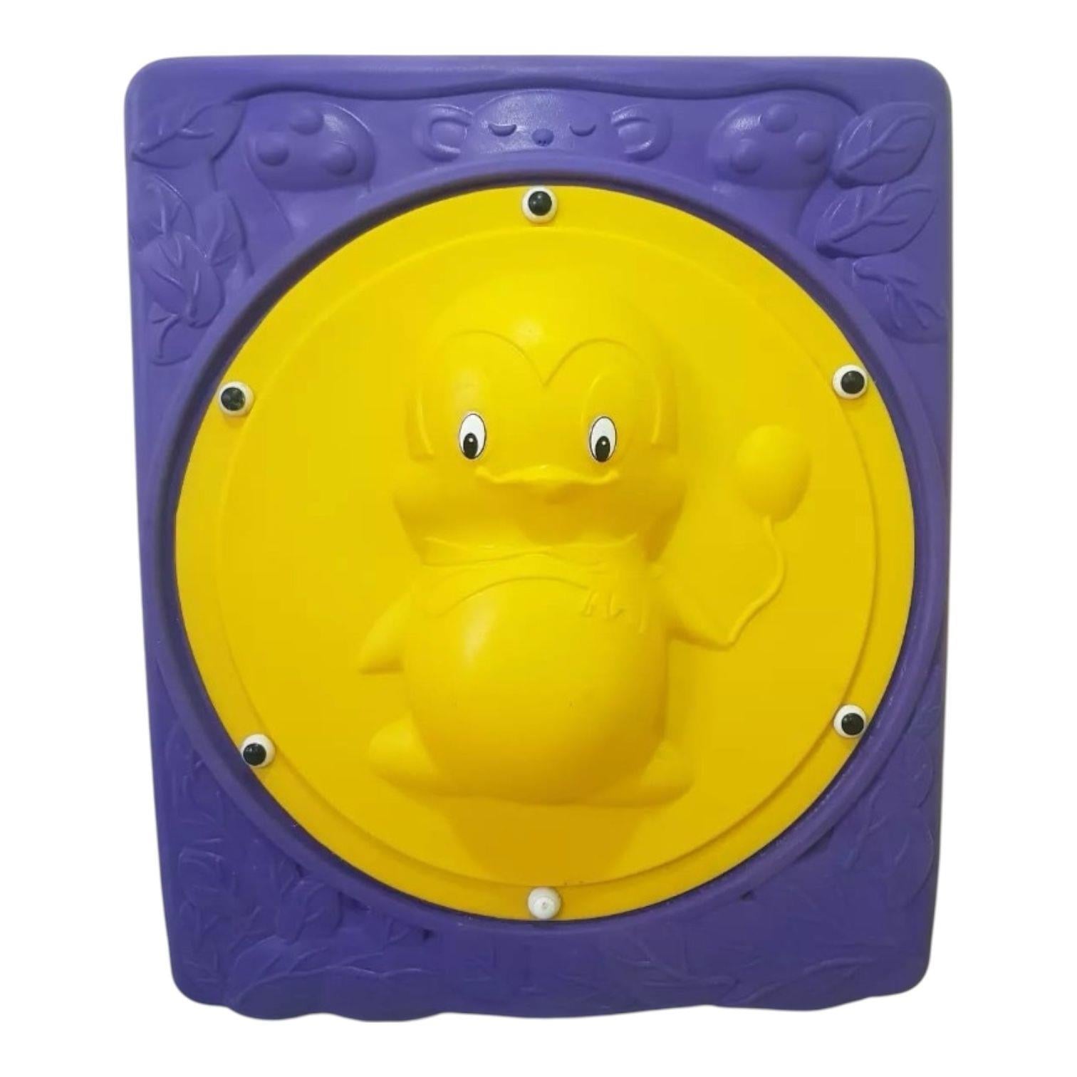 Oyun Parkı Elemanı Ördek Figürlü Pano