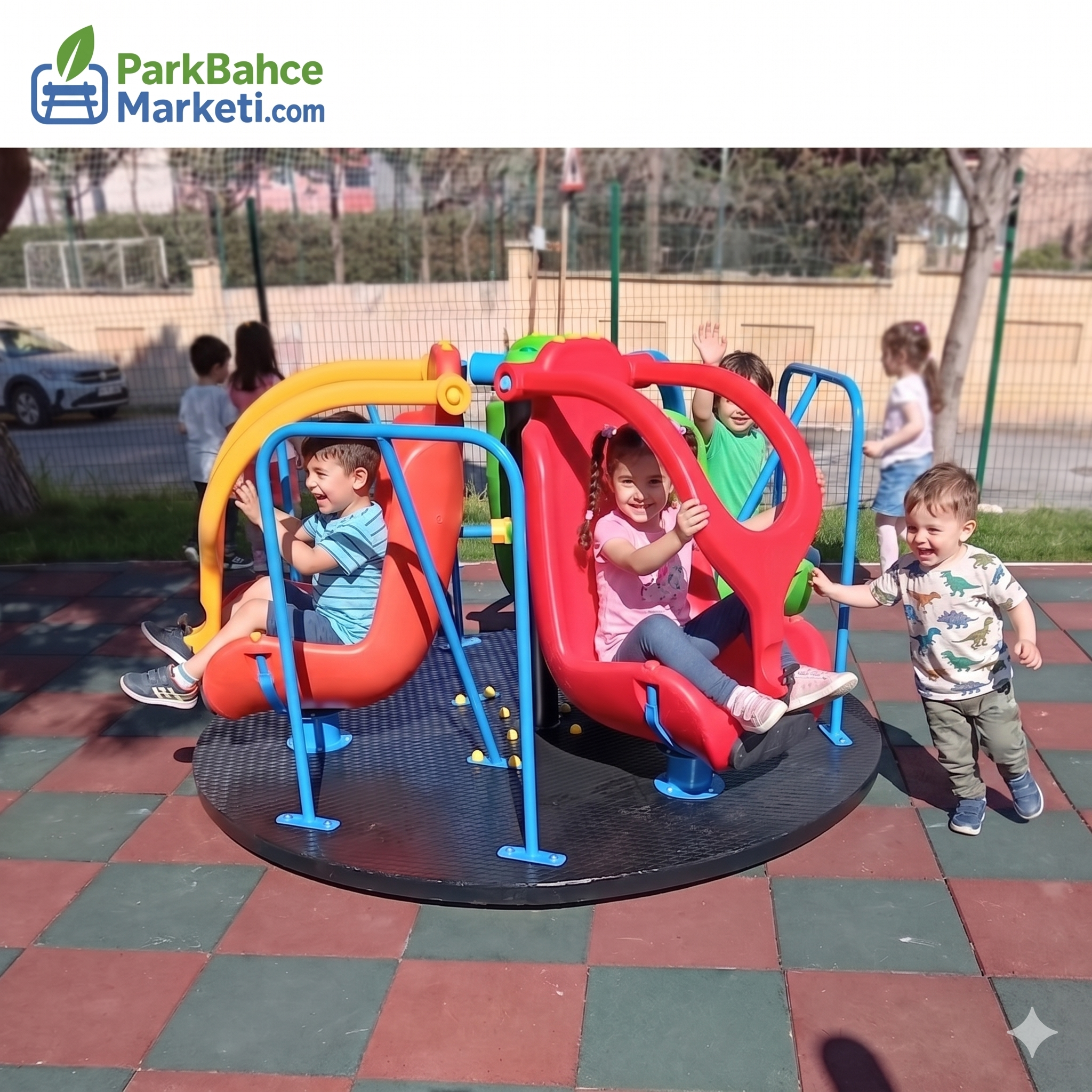 Specially Designed Accessible / Barrier-Free Carousel