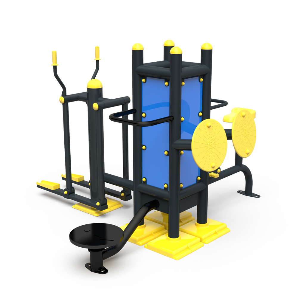 4-in-1 Fitness Station PF-12 – Outdoor Multi-Exercise Equipment