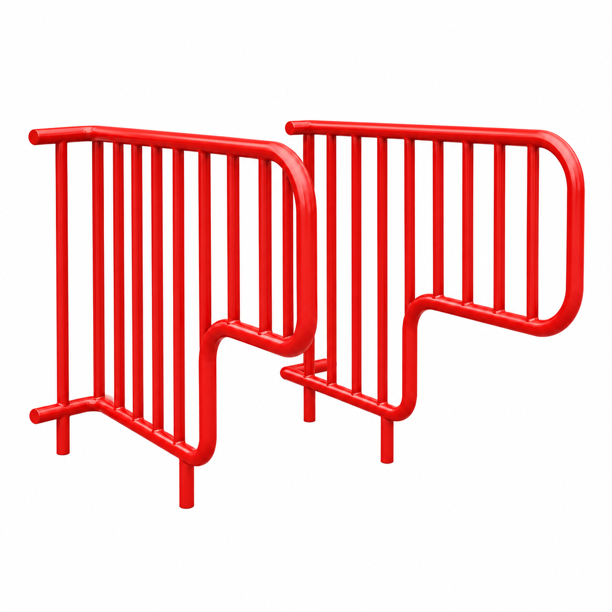 Spiral Kaydırak Korkuluğu Sağ Sol Takım 60x90 cm Platform