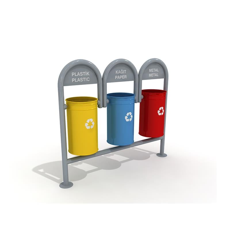 Üçlü Geri Dönüşüm Atık Kutusu, Geri Dönüşüm Atık Ünitesi