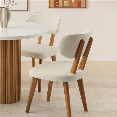 Ø100+35 HİLTON HG KAR BEYAZ MASA + 4 MASAL SANDALYE TAKIMI