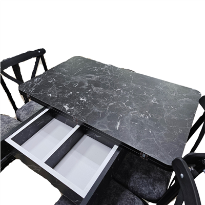 60*100 MERCAN MASA + 4 TONET SANDALYE MASA TAKIMI