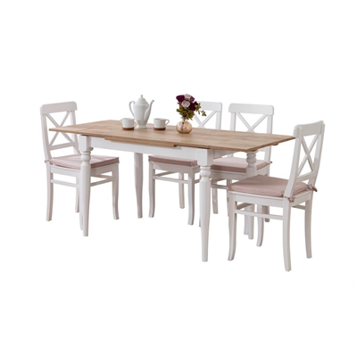 70 * 130 COUNTRY YAKAMOZ DURU SANDALYE MASA TAKIMI