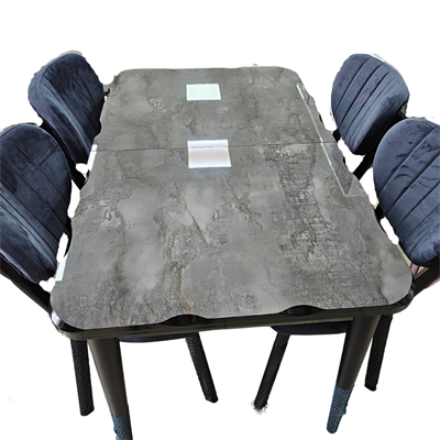 80*130 KÜTÜK KELEBEK Hİ GLOS - NİL SANDALYE MASA TAKIMI