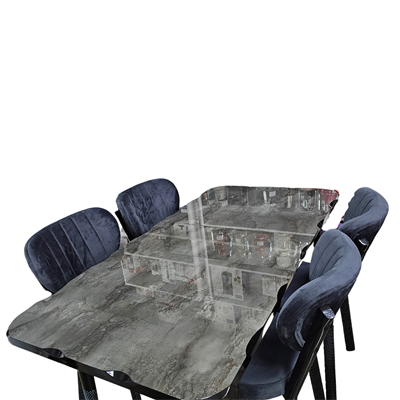 80*130 KÜTÜK KELEBEK Hİ GLOS - NİL SANDALYE MASA TAKIMI