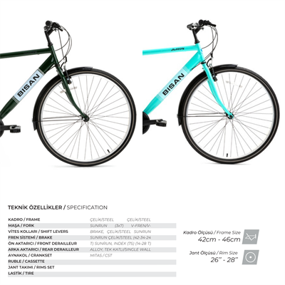 BİSAN HARDY BİSİKLET