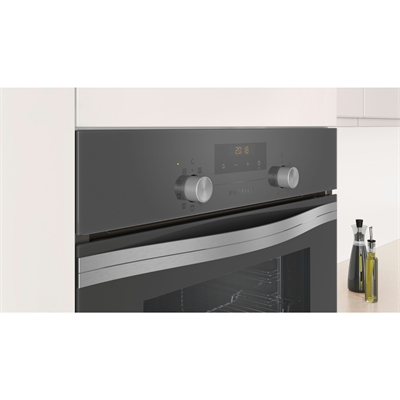 PROFİLO BUHAR DESTEKLİ GRİ PRESTİJ ANKASTRE SET