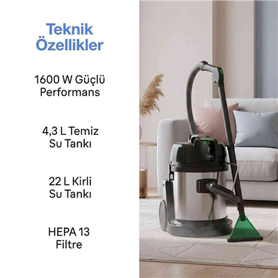 FAKİR DELUXE LİNE 9800 S HALI YIKAMA MAKİNESİ