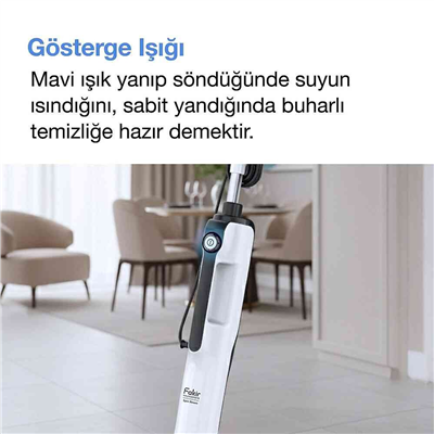 FAKİR SPIN STEAM BUHARLI SÜPÜRGE